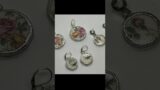 Repurposed broken china jewelry / stained glass jewelry #jewelry #repurposing #repurposed
