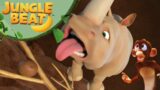 Rhino Down | Rocky Rescue | Jungle Beat: Munki & Trunk | Kids Animation 2023