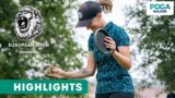 Round  3 Highlights, FPO | 2023 European Open presented by Discmania