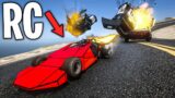 Running from Cops with RC Ramp Car on GTA 5 RP