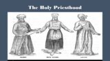 SEAM – The Holy Priesthood –  July 15, 2023 – Exodus 27: 20-21 – 28: 1-34 – Min Ben