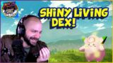 SHINY LIVING DEX CONTINUES! | CARD GIVEAWAY!