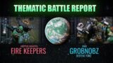 Space Marines vs Orks Warhammer 40k 10th Edition Thematic Battle Report