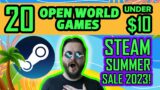 Steam Summer Sale 2023 – 20 OPEN WORLD Games Under $10 EUR/USD