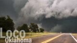 Storm Chaser Intercepts the Loco, Oklahoma Tornado 06/15/2023