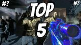 TOP 5 ZOMBIES MAPS OF ALL TIME – Call of Duty Zombies