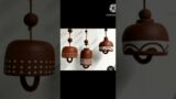 Terracotta Clay Bell Designs / Terracotta Hanging Bells #shorts #homedecor #viral#roomdecor #