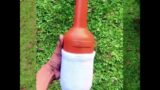 Terracotta Water Bottle Eco Friendly Clay Bottle #terracotta  #claywaterbottle #healthylifestyle