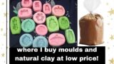 Terracotta natural clay at low price| terracotta clay|terracotta silicone moulds|online shop