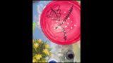 ##Terracotta plate painting||plate painting idea||Black pink inspired diy||#phero na najariya…