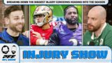 The Injury Show – Breaking Down The Biggest Injury Concerns Heading Into The Season | PFF NFL Show