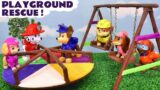 The Toy Paw Patrol Learn That Working Together Is Best – Playground Rescue
