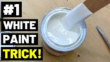 This Paint Trick Will Make CHEAP WHITE PAINT Cover + Hide As Well As The Most Expensive Brands!