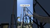 Top Ten Roller Coasters at Six Flags Magic Mountain!