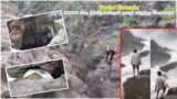 Tourists thronged to see the rescue work of the youth inside the 2000 feet waterfall…