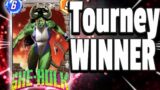 Tournament Winning She-Hulk Moon Girl Double Down | Gold Conquest  | Marvel Snap