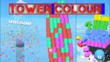 Tower Colors gaming |level 2 to 8 | satisfying mobile game| #trend #towerclockbridge#gameplay