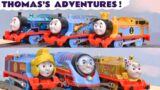 Toy Train ADVENTURE Stories with Lots of Thomas Trains