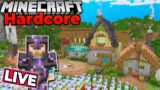 Transforming my World Spawn in Minecraft 1.20 HARDCORE Survival Let's Play