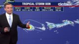 Tropical Storm Don continues to churn as Invest 95L forms