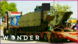 Truck Hauls Military Tank Across The Country | SUPERTRUCKERS | Wonder