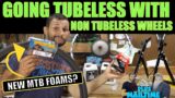 Trying To Make NON-Tubeless wheels and Tires TUBELESS | Tire Foams | Mailtime