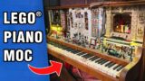 Turning an Old Piano Into a LEGO(R) Sculpture
