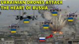 Ukrainian Drone Swarm Hits Russia's Heart: Unexpected Strike on Bakhmut!