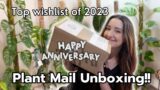 Unboxing my Anniversary Plant Mail! Top Wishlist plant of 2023 :)