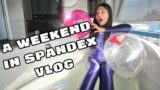 Weekend Vacation in Luxury Hotel with Spandex Catsuit Model Momoe