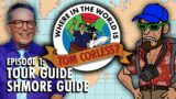 Where in the World is Tom Corless? Episode 1: Tour Guide Shmore Guide