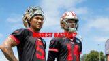 Which 49ers have the most to gain/lose during training camp?