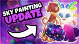 Whizz Bang, Rare Fluoresse and Dipsters on Light Island and Magical Sanctum! Sky Painting Event MSM