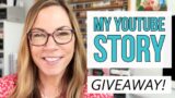 YouTube 5 Year Anniversary Giveaway! Sharing my Story as a Full Time Content Creator
