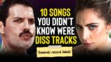 10 songs you didn't know where diss tracks (towards record companies)