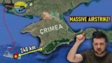 %100 TERRIBLE SHOT: Massive Airstrike on Russian Navy near Crimea!