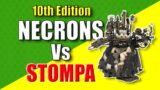 10th Edition Necron Battle Report Vs Ork Stompa