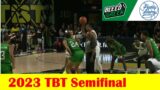 #2 Bleed Green vs #2 Friday Beers Basketball Game Highlights, 2023 TBT Semifinal