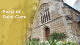 (2023-08-11) August 11, 2023. Mass for Feast of St Clare