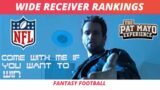 2023 WR Rankings, Tiers, Projections | 2023 Fantasy Football Wide Receiver Rankings