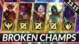 3 BROKEN Champions for EVERY ROLE RIGHT NOW – CHAMPS to MAIN for FREE LP – LoL Guide (Patch 13.15)