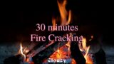 30 minutes Fire Crash | White noise, Pink Noise, Baby soothing, Nature sounds
