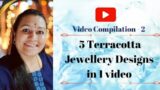 5 beautiful terracotta jewellery designs | DIY eco friendly clay jewellery #dhaatrihandicrafts