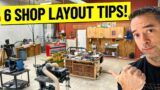 6 Tips For a Better Shop Layout #shoptour