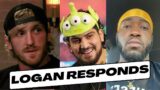 @loganpaulvlogs Responds to Dillon Dannis & @JiDion