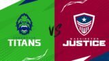 @vancouvertitans    vs  @WashingtonJustice    | Summer Qualifiers West | Week 3 Day 2