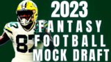 A 2023 Fantasy Football Mock Draft from the 1.12!