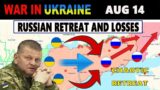 AUG 14 : Positive Developments in Urozhaine: Liberation and Russian Retreat