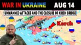 AUG 14 : Unprecedented Attacks Ukraine's Drones Pose Grave Danger to Russian Fleet