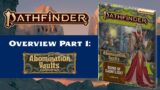 Abomination Vaults GM Overview Part 1 for Pathfinder 2nd Edition (SPOILERS)